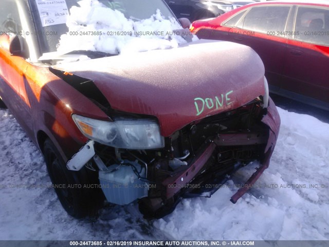 JTLZE4FE0CJ009058 - 2012 TOYOTA SCION XB ORANGE photo 6