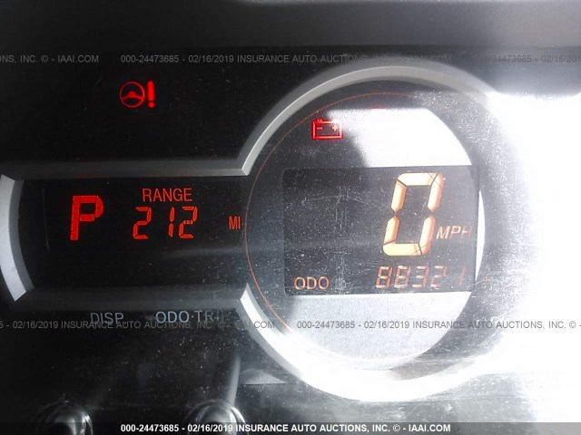 JTLZE4FE0CJ009058 - 2012 TOYOTA SCION XB ORANGE photo 7