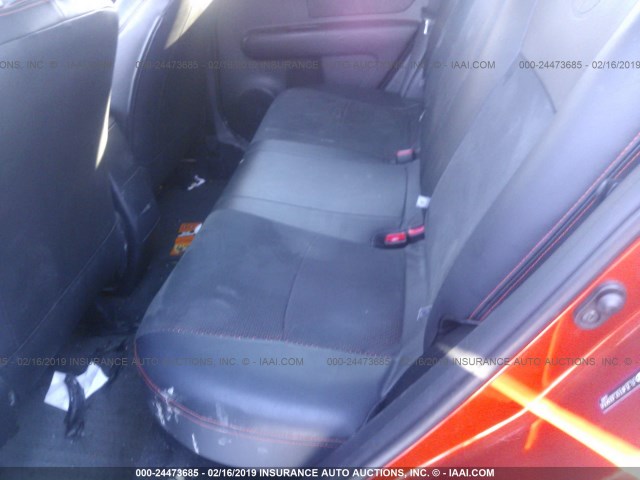 JTLZE4FE0CJ009058 - 2012 TOYOTA SCION XB ORANGE photo 8