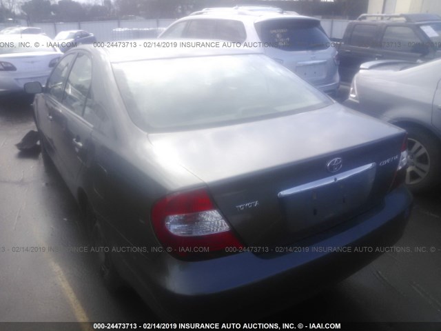 4T1BE32K34U858423 - 2004 TOYOTA CAMRY LE/XLE/SE GRAY photo 3