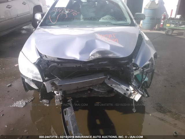 1G1ZG57B28F243091 - 2008 CHEVROLET MALIBU LS SILVER photo 6