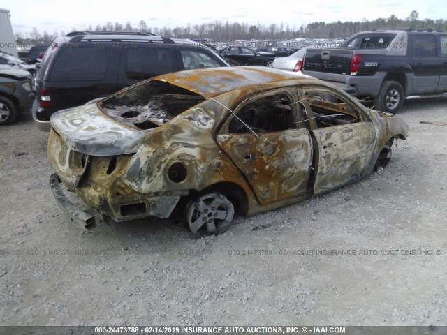 1G11B5SL4EF242662 - 2014 CHEVROLET MALIBU LS BLACK photo 4