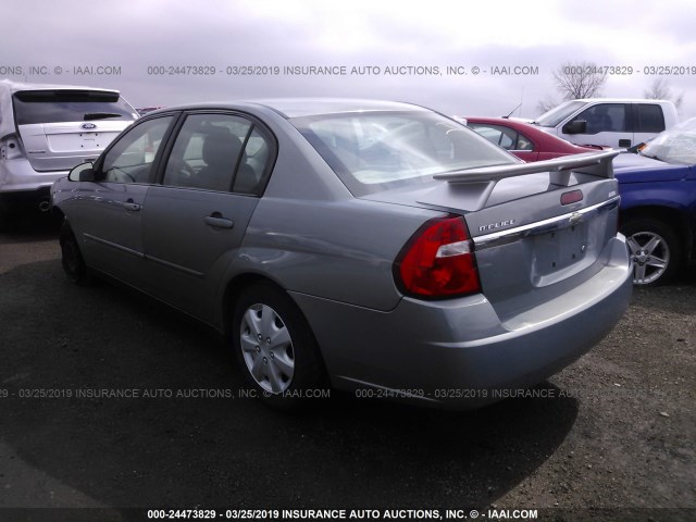 1G1ZS58F27F231585 - 2007 CHEVROLET MALIBU LS BLUE photo 3