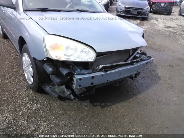 1G1ZS58F27F231585 - 2007 CHEVROLET MALIBU LS BLUE photo 6