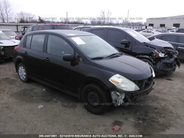 3N1BC13E59L449500 - 2009 NISSAN VERSA S/SL BLACK photo 1