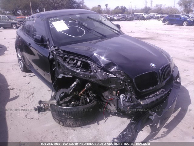 5UXFG2C55DL788009 - 2013 BMW X6 XDRIVE35I BLACK photo 6