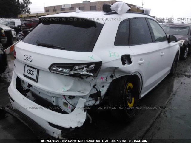 WA1B4AFY0K2013199 - 2019 AUDI SQ5 WHITE photo 4