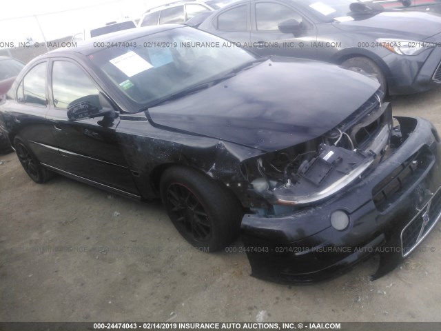 YV1RS592562505400 - 2006 VOLVO S60 2.5T BLACK photo 1