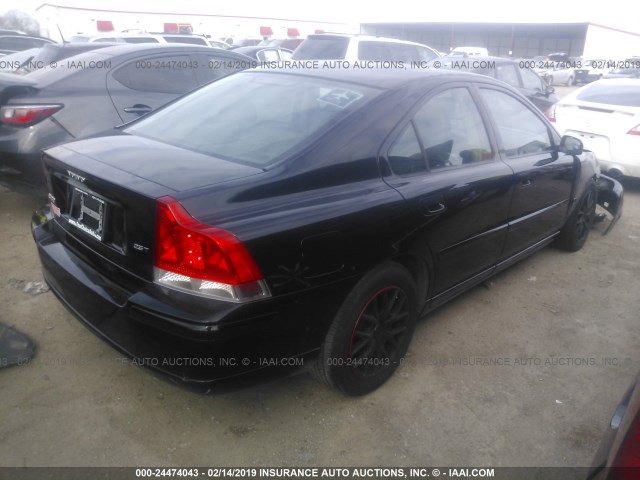 YV1RS592562505400 - 2006 VOLVO S60 2.5T BLACK photo 4