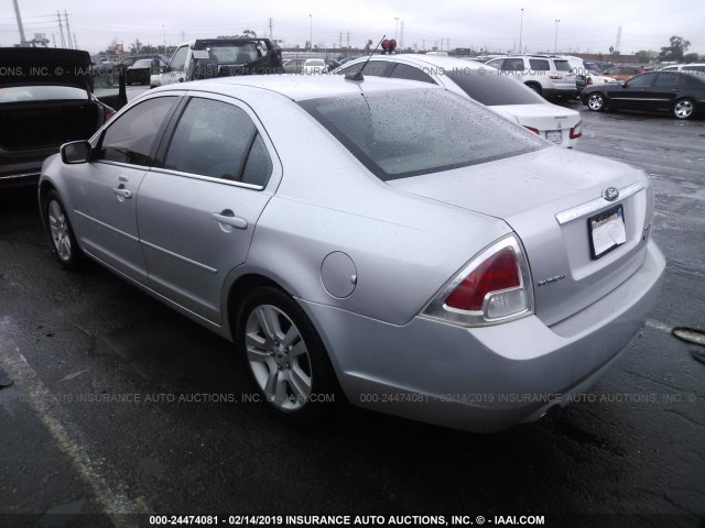 3FAHP08139R163921 - 2009 FORD FUSION SEL SILVER photo 3