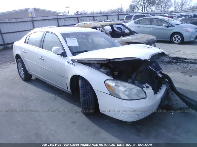 1G4HD57268U148004 - 2008 BUICK LUCERNE CXL WHITE photo 1