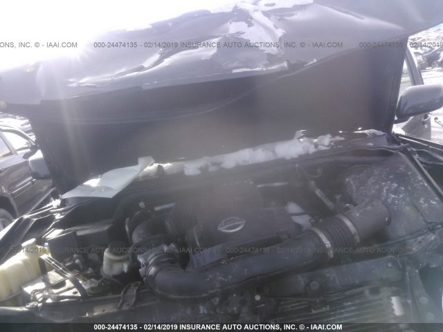 5N1AR1NB2AC604722 - 2010 NISSAN PATHFINDER S/LE/SE BLACK photo 10