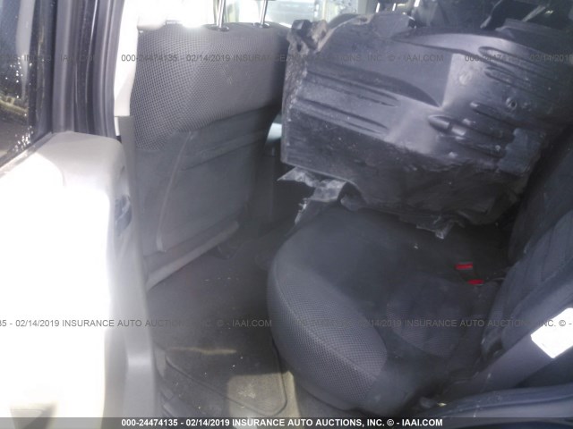 5N1AR1NB2AC604722 - 2010 NISSAN PATHFINDER S/LE/SE BLACK photo 8