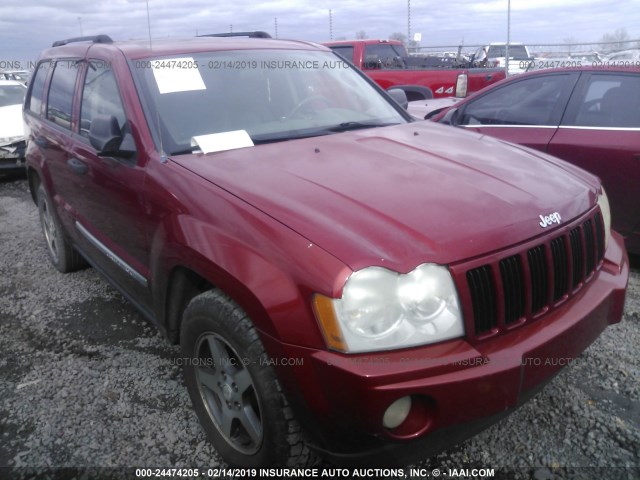 1J4HS48N85C732400 - 2005 JEEP GRAND CHEROKEE LAREDO/COLUMBIA/FREEDOM 红色 照片 1