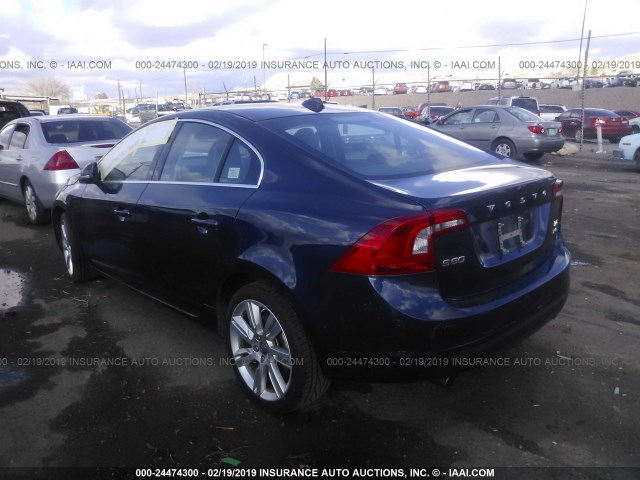 YV1902FH2C2089248 - 2012 VOLVO S60 T6 Dark Blue photo 3