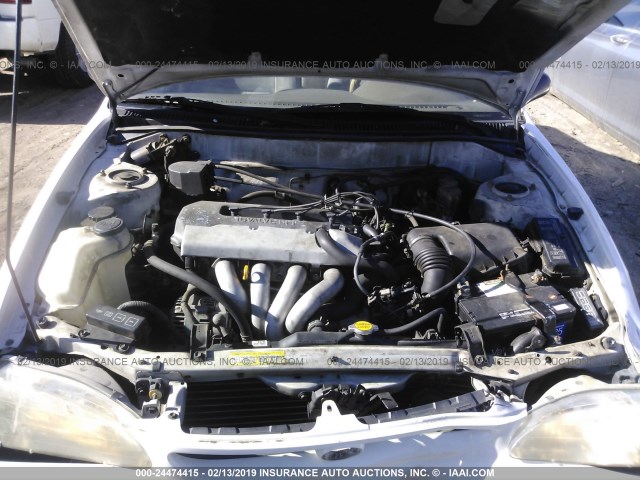 1NXBR12E4XZ278685 - 1999 TOYOTA COROLLA VE/CE/LE WHITE photo 10