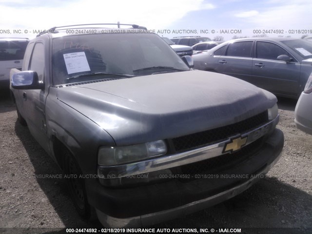 2GCEC19T0X1226358 - 1999 CHEVROLET SILVERADO C1500 GRAY photo 1