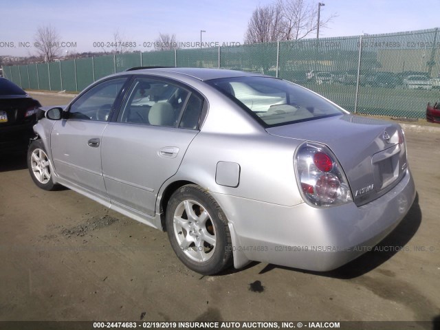 1N4AL11E75N470599 - 2005 NISSAN ALTIMA S/SL SILVER photo 3