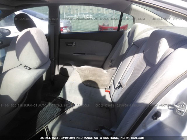 1N4AL11E75N470599 - 2005 NISSAN ALTIMA S/SL SILVER photo 8