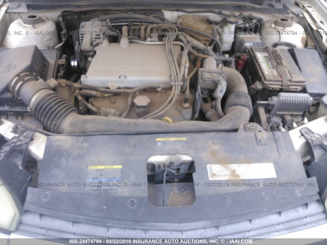 1G1ZT52894F187572 - 2004 CHEVROLET MALIBU LS WHITE photo 10