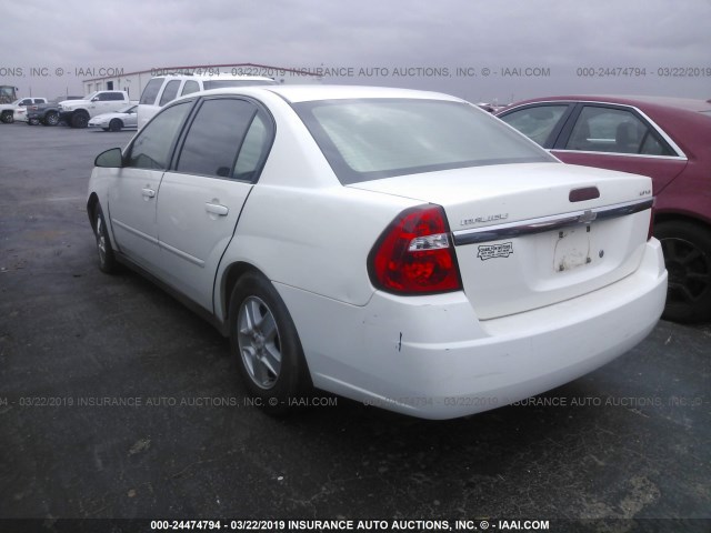 1G1ZT52894F187572 - 2004 CHEVROLET MALIBU LS WHITE photo 3