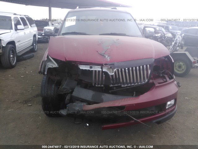 5LMFU27575LJ10876 - 2005 LINCOLN NAVIGATOR Bordeaux photo 6