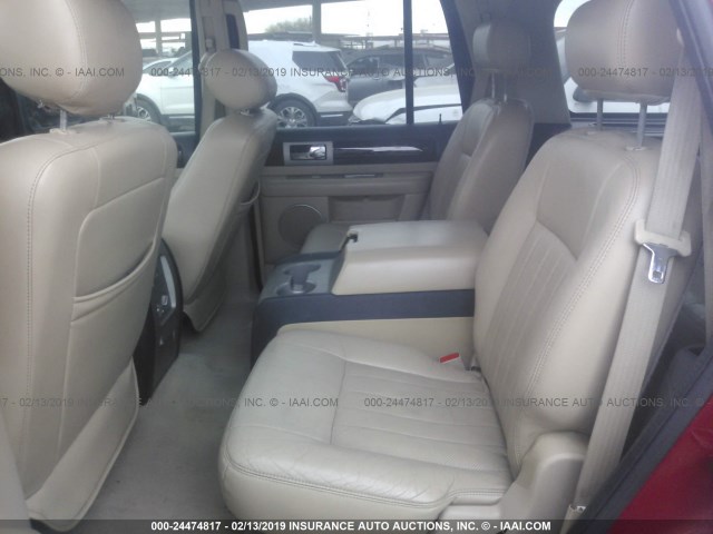 5LMFU27575LJ10876 - 2005 LINCOLN NAVIGATOR Bordeaux photo 8