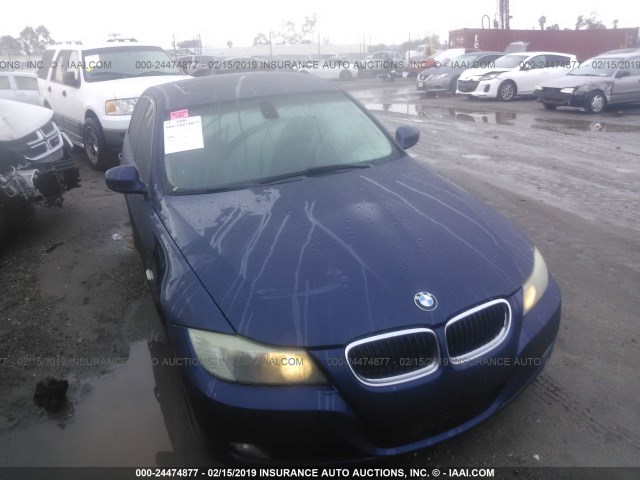 WBAPH5C54BA442656 - 2011 BMW 328 I SULEV BLUE photo 1