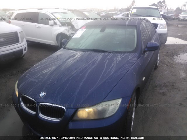 WBAPH5C54BA442656 - 2011 BMW 328 I SULEV BLUE photo 2