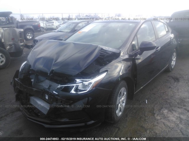 1G1BC5SM6H7167469 - 2017 CHEVROLET CRUZE LS BLACK photo 6