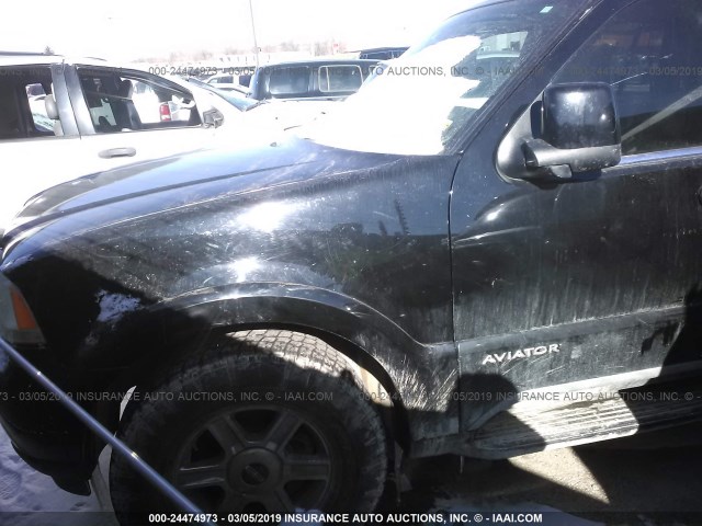 5LMEU88H65ZJ19055 - 2005 LINCOLN AVIATOR 黑色 照片 2