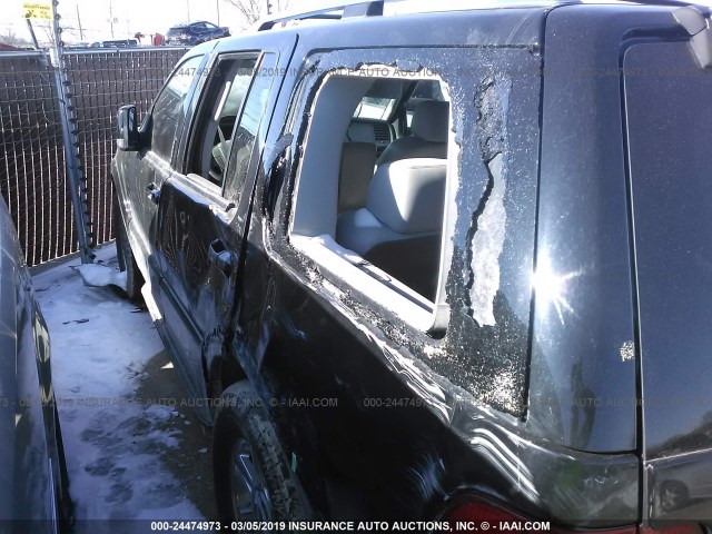 5LMEU88H65ZJ19055 - 2005 LINCOLN AVIATOR 黑色 照片 6