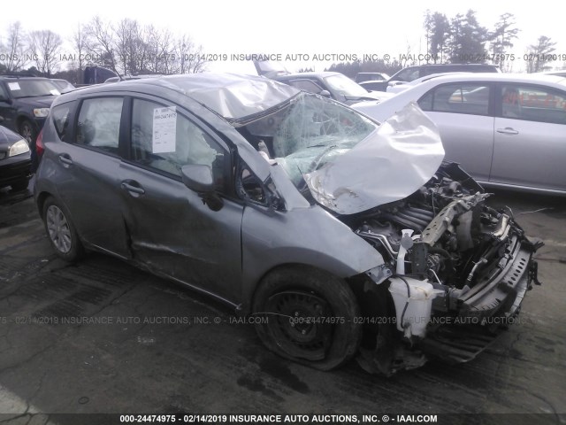 3N1CE2CP3FL425794 - 2015 NISSAN VERSA NOTE S/S PLUS/SV/SL/SR GRAY photo 1