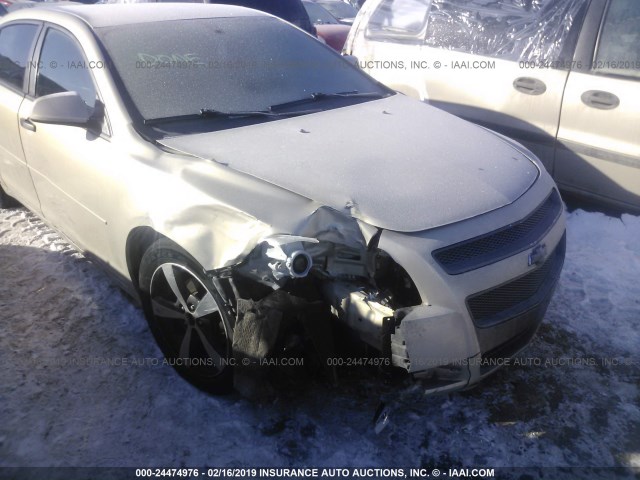 1G1ZC5EUXCF174319 - 2012 CHEVROLET MALIBU 1LT 金色 照片 6