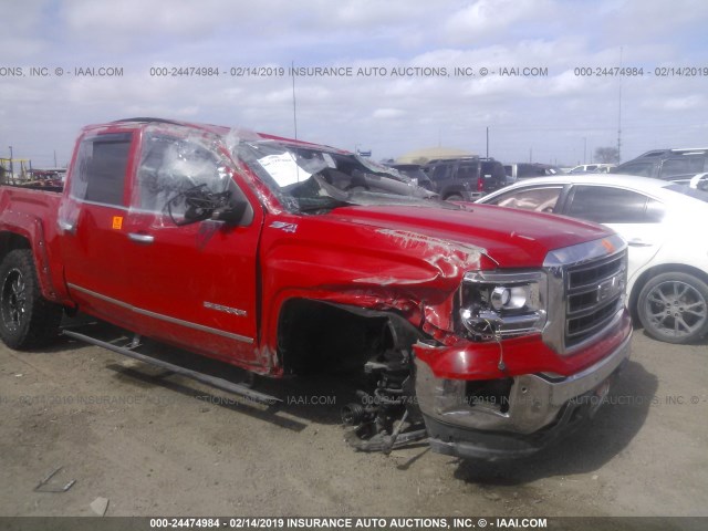 3GTU2VEC9FG312298 - 2015 GMC SIERRA K1500 SLT RED photo 6