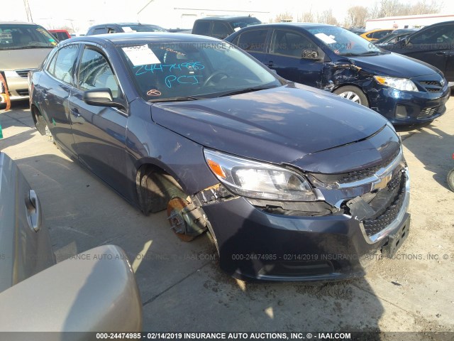 1G11B5SLXFF310013 - 2015 CHEVROLET MALIBU LS BLUE photo 1