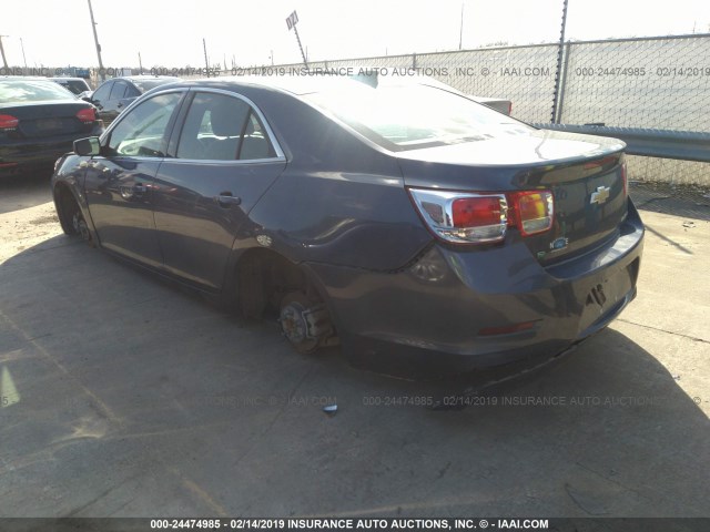 1G11B5SLXFF310013 - 2015 CHEVROLET MALIBU LS BLUE photo 3