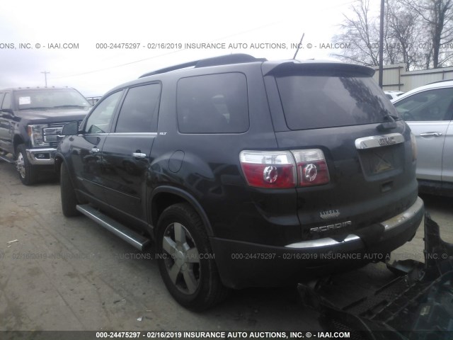 1GKER23728J291840 - 2008 GMC ACADIA SLT-1 BLACK photo 3