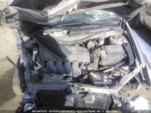 2T1BR32E53C091737 - 2003 TOYOTA COROLLA CE/LE/S TAN photo 10