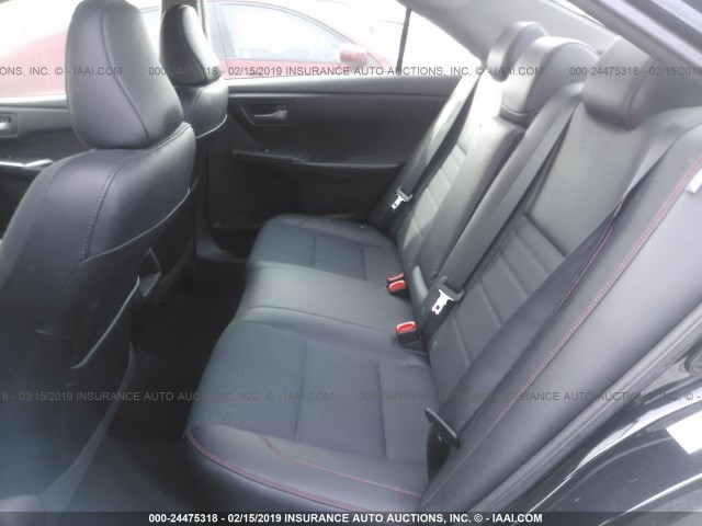 4T1BF1FK2GU264812 - 2016 TOYOTA CAMRY LE/XLE/SE/XSE შავი ფოტო 8