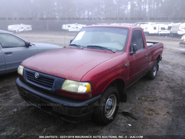 4F4YR12C9XTM41504 - 1999 MAZDA B2500 RED photo 2