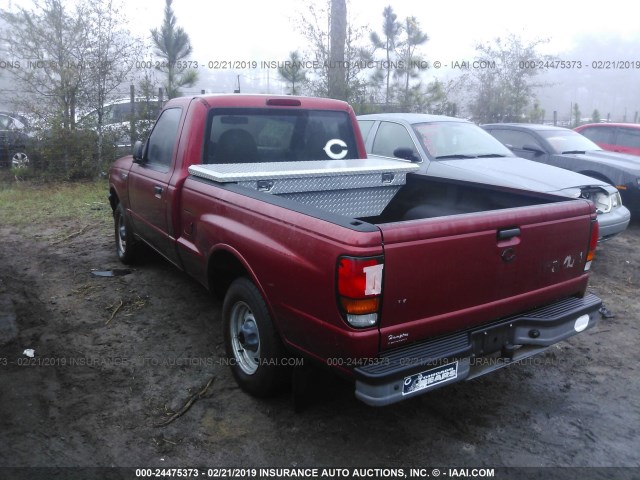 4F4YR12C9XTM41504 - 1999 MAZDA B2500 RED photo 3