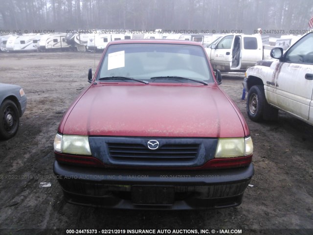 4F4YR12C9XTM41504 - 1999 MAZDA B2500 RED photo 6