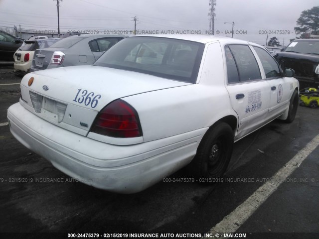 2FABP7AV3BX148127 - 2011 FORD CROWN VICTORIA S WHITE photo 4