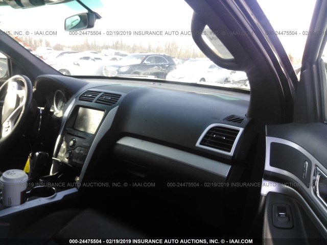 1FM5K8D82FGB29951 - 2015 FORD EXPLORER XLT BLACK photo 5