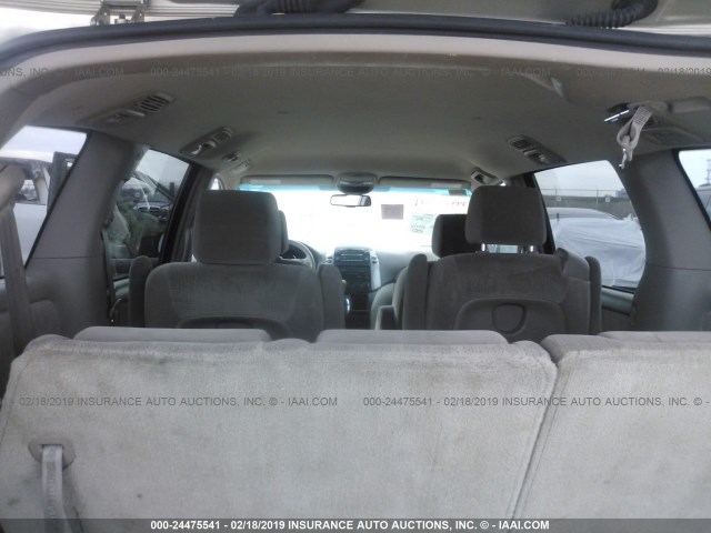 5TDZA23C06S585917 - 2006 TOYOTA SIENNA CE/LE GOLD photo 8