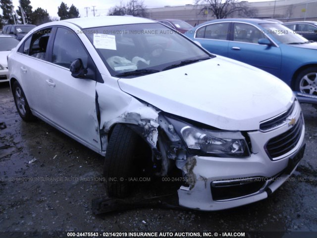 1G1PE5SB7G7140715 - 2016 CHEVROLET CRUZE LIMITED LT WHITE photo 1