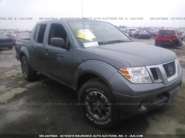 1N6AD0ER4GN757283 - 2016 NISSAN FRONTIER S/SV/SL/PRO-4X SILVER photo 1