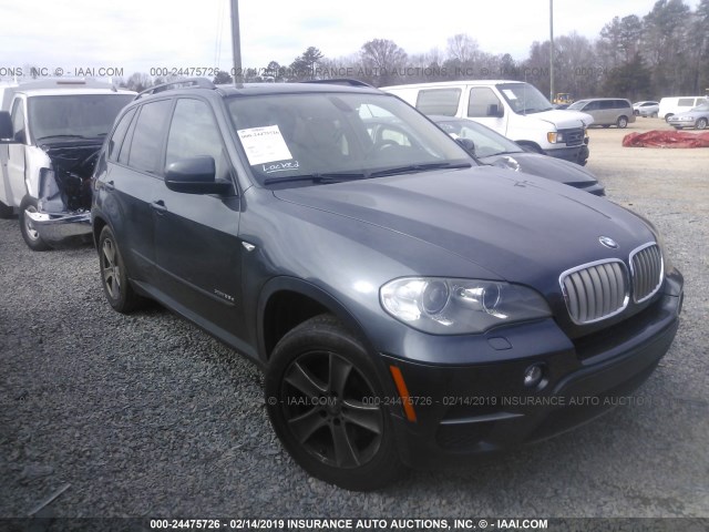 5UXZW0C54BL660460 - 2011 BMW X5 XDRIVE35D GRAY photo 1