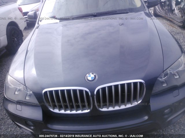 5UXZW0C54BL660460 - 2011 BMW X5 XDRIVE35D Boz foto 10